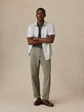 Short-Sleeve Breeze Shirt - River Shore Stripe