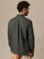 Sunwashed Linen Shirt - Light Pine