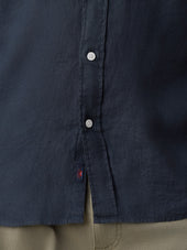 Sunwashed Linen Shirt - Navy Bay