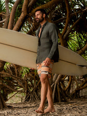 Sunwashed Linen Shirt - Light Pine