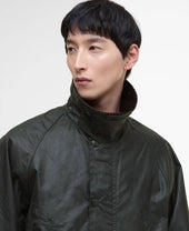 Oversized Bedale Waxed Jacket