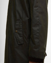 Barbour X Baracuta Tyne Waxed Car Coat