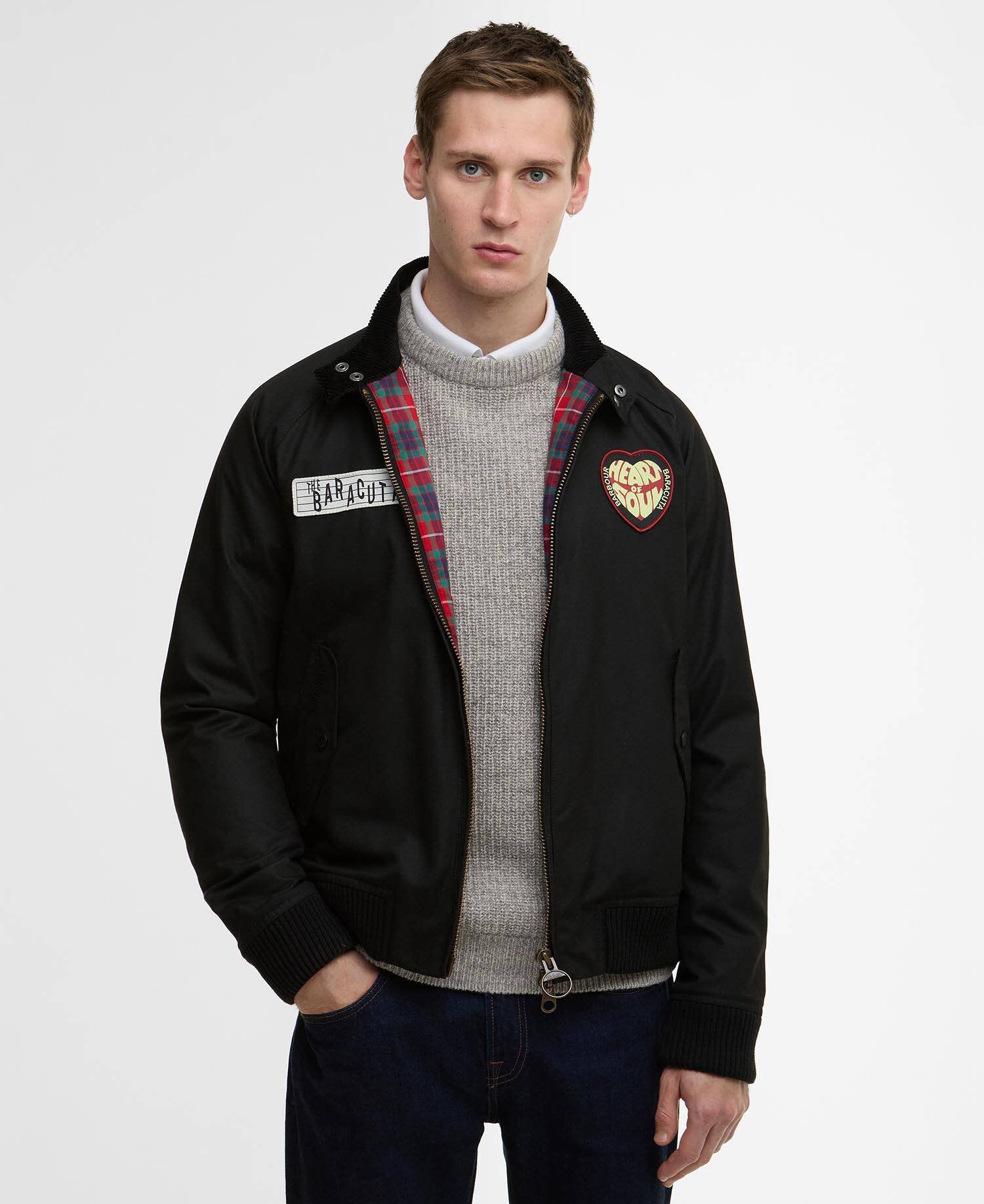 Barbour X Baracuta Badged Porton Wax Jacket