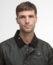 Modern Beaufort Check Wax Jacket