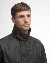 Modern Beaufort Check Wax Jacket