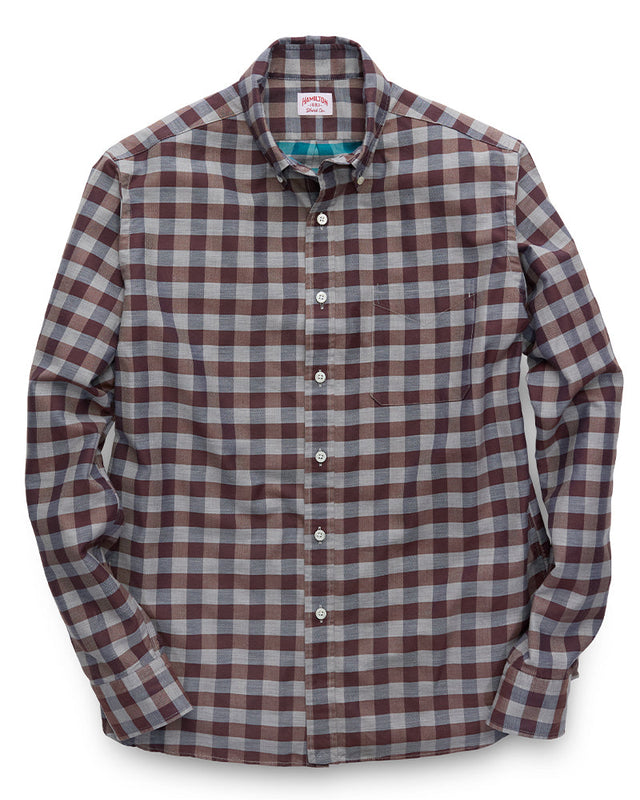 Pease Check (Brown/Navy)