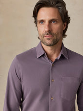 Costa Pique Shirt - Lilac Twilight
