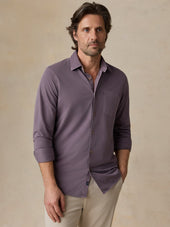 Costa Pique Shirt - Lilac Twilight