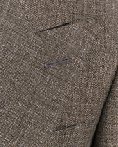Green Linen Blend Jacket