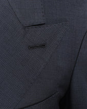 Charcoal Nailhead Unstructured Jacket