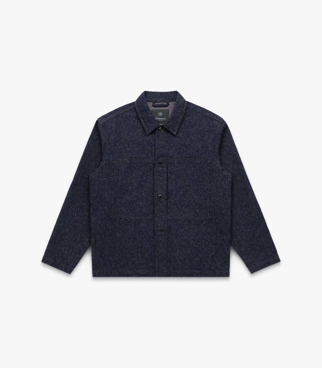 Mafra Denim Cotton & Linen Overshirt