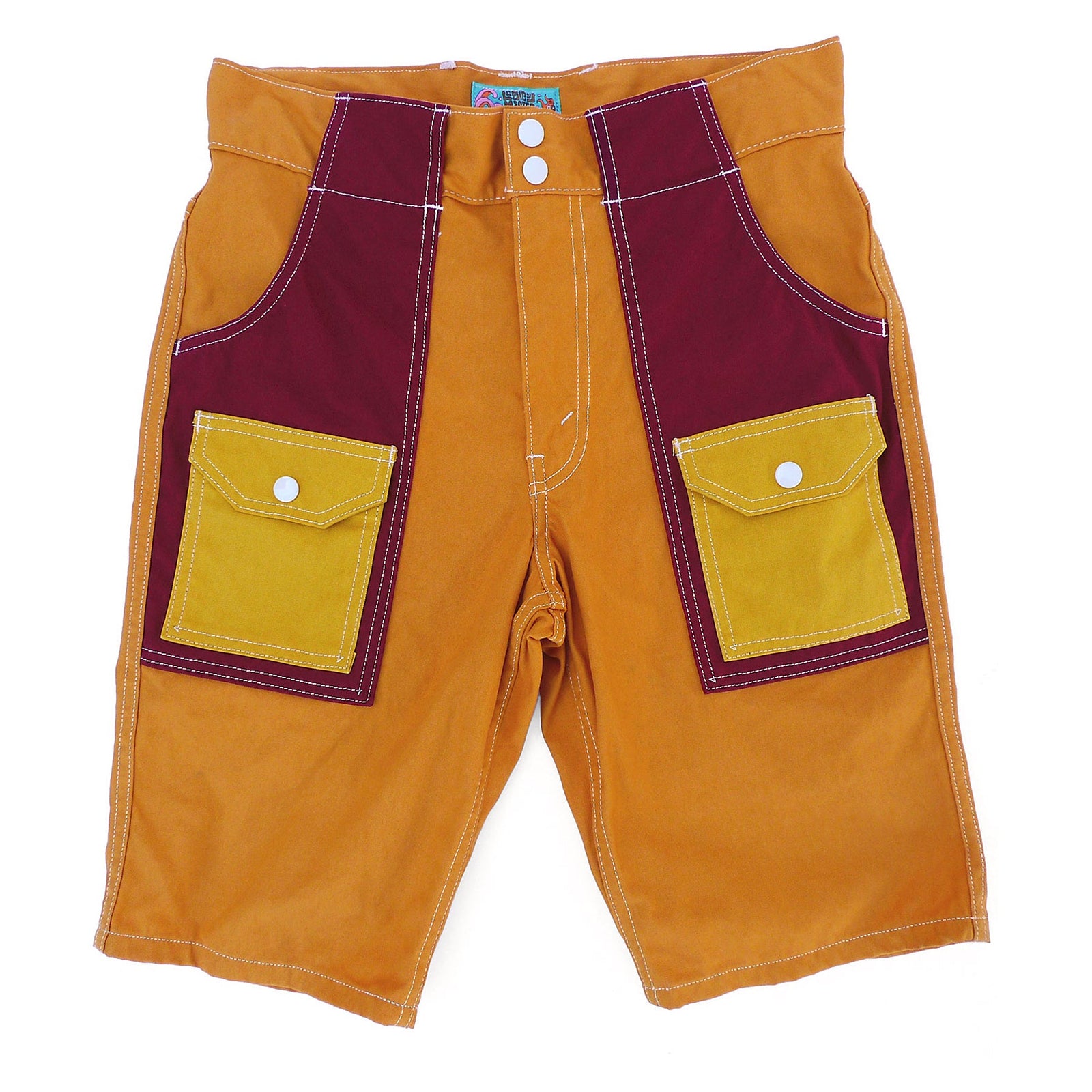 Manureva Deck Shorts - Orange Tutti Frutti