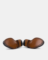 Marco Derby in Dark Brown Calf - 675