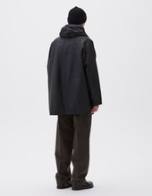 Stand Collar Parka Waxed Cotton