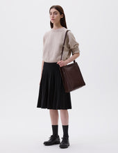 Shoulder Tote Fine Grain Leather