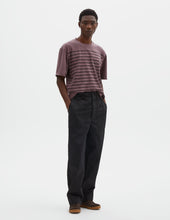 MHL. PATCH POCKET UTILITY TROUSERS | MATTE COTTON TWILL | BLACK