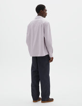 Mhl Overall Shirt Plainweave Cotton Canvas Pebble
