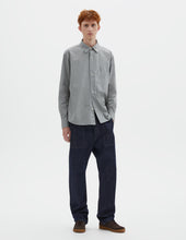 Mhl Basic Shirt Compact Cotton Poplin Fog