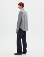 Mhl Basic Shirt Compact Cotton Poplin Fog
