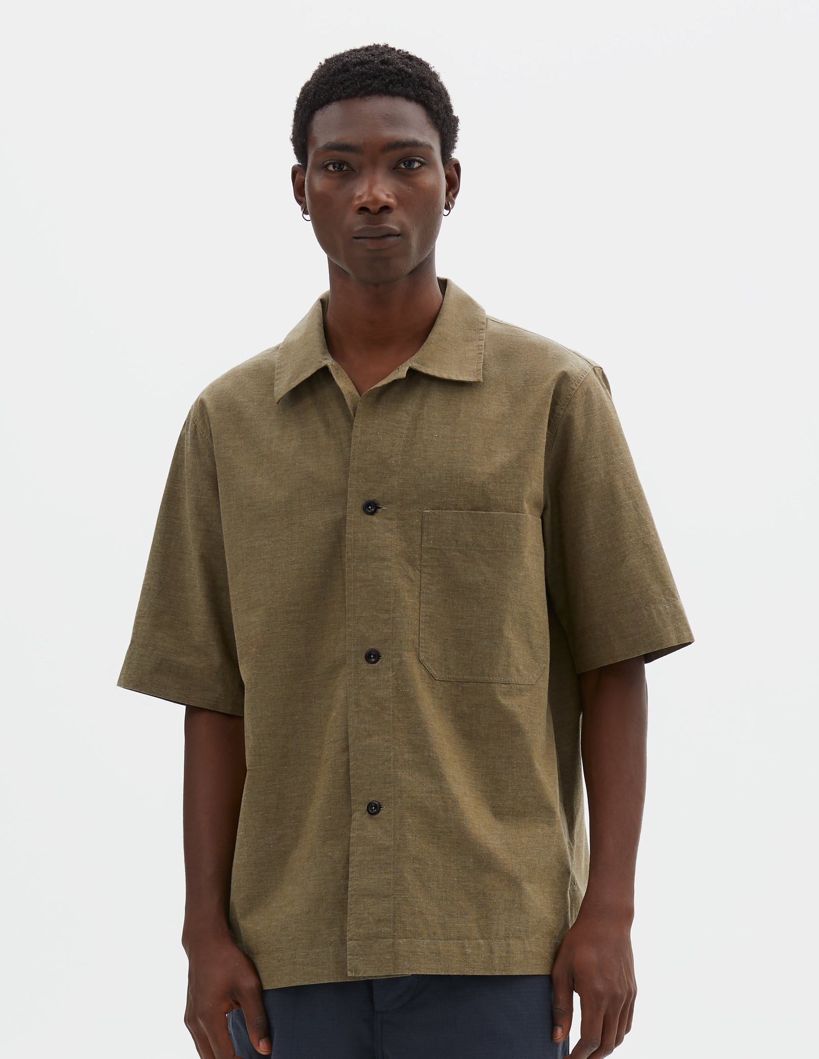 Mhl S S Pj Shirt Dry Cotton End On End