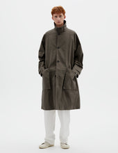 MHL. RAILWAY MAC | DRY COTTON CANVAS | ELEPHANT