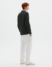 Mhl Wide Neck Sweatshirt Fine Merino Wool Assam
