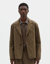 MHL. MINIMAL BLAZER | COTTON BLEND CORDURA | KHAKI