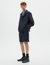 Mhl Utility Jacket Washed Cotton Ripstop Ink