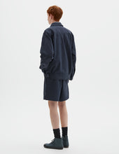 Mhl Utility Jacket Washed Cotton Ripstop Ink