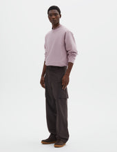 Mhl Cargo Pocket Trousers Irregular Cotton Drill Mahogany
