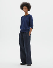 Mhl Tipped Crew Neck T Shirt Hemp Cotton Workwear