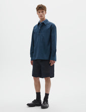 Archive Overhead Shirt Yarn Dye Cotton Shirting Marine