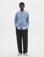 Basic Shirt End On End Cotton Pale