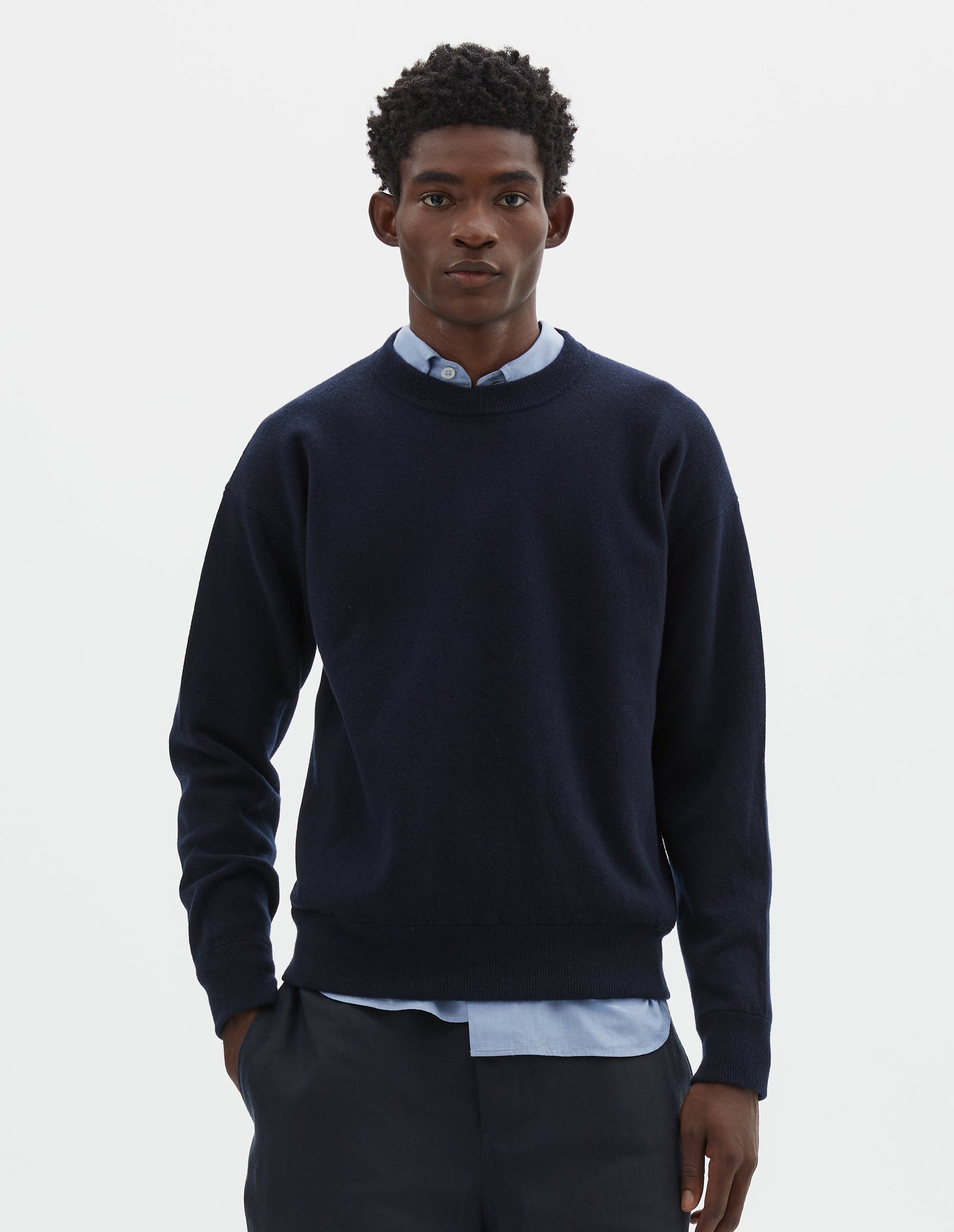 Bonded Sweatshirt Merino Cashmere