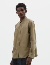 MINIMAL DRESS SHIRT | SUPERFINE COTTON POPLIN | STONE