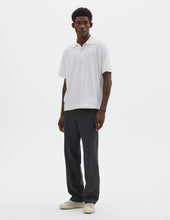 Short Sleeve Button Polo Cotton Jersey