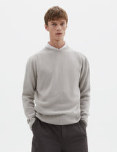 SEAMLESS CREW NECK | SOFT MERINO | CLOUD