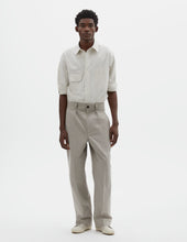 JET POCKET TROUSERS | HEAVY COTTON POPLIN | PUTTY