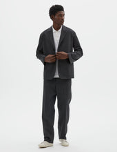 Patch Pocket Blazer Crisp Wool Plainweave