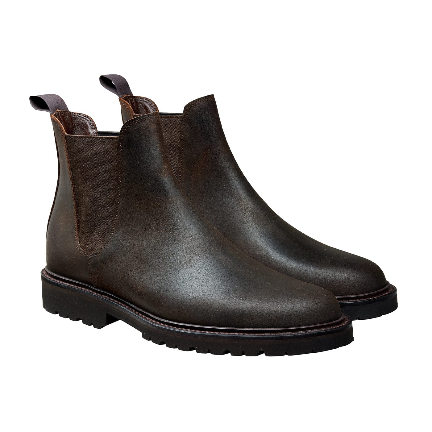 Margie 2 Dark Brown Rough Out Suede