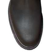 Margie 2 Dark Brown Rough Out Suede