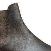 Margie 2 Dark Brown Rough Out Suede