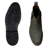 Margie 2 Green Rough Out Suede