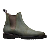 Margie 2 Green Rough Out Suede