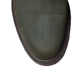 Margie 2 Green Rough Out Suede