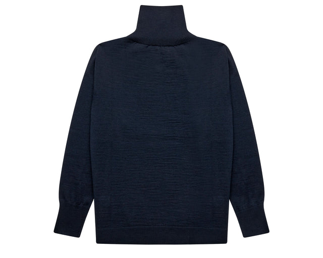 Marine Turtleneck Navy Blue