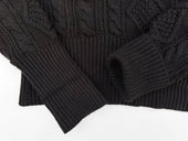Mariner Sweater Roll-Neck - Black - Last One - Size XL