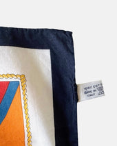 Vintage Mark Cross America S Cup 1992 Cotton Scarf