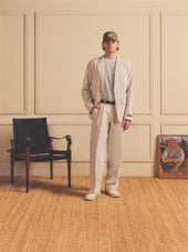 Lane Twill Cotton & Linen Suit Jacket