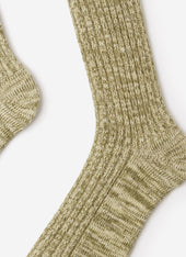 Marl Socks Fern Green